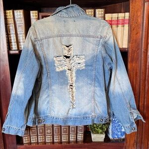 Newold Blue Denim Jacket for Women